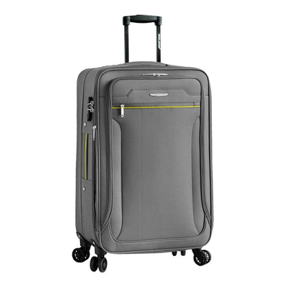 Easy Luggage Madisson's Grey Soft Shell Luggage : Xs to Large Sizes, Lightweight Suitcase, Duffle Bag, and Wheeled Holdall - Now on Sale!