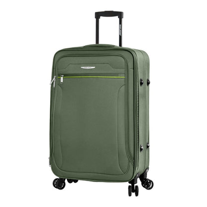 Easy Luggage Madisson's Green Soft Shell Luggage : Xs to Large Sizes, Lightweight Suitcase, Duffle Bag, and Wheeled Holdall - Now on Sale!