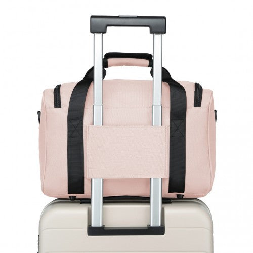 Easy Luggage E2016S - Kono Structured Travel Duffle Bag - Pink