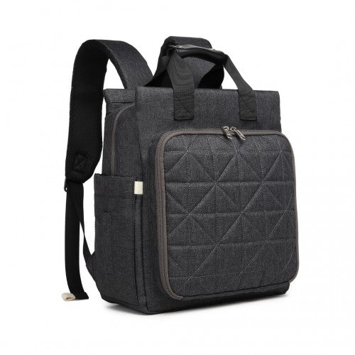 Easy Luggage EM2105 - Kono Simple Lightweight Maternity Changing Bag - Black