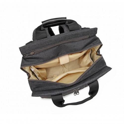 Easy Luggage EM2105 - Kono Simple Lightweight Maternity Changing Bag - Black
