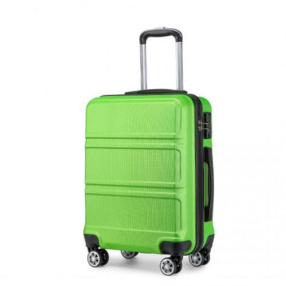 Easy Luggage K1871-1L - Kono ABS 28 Inch Sculpted Horizontal Design Suitcase - Green