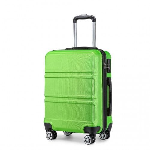 Easy Luggage K1871-1L - Kono ABS 28 Inch Sculpted Horizontal Design Suitcase - Green