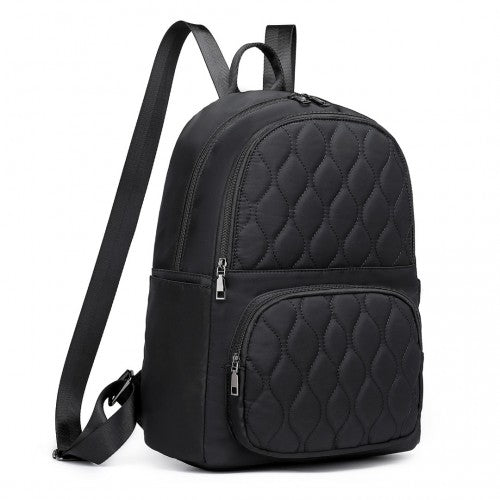 Easy Luggage LB2250 - Miss Lulu Casual Lightweight Ladies Backpack - Black
