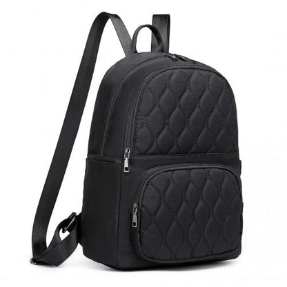 Easy Luggage LB2250 - Miss Lulu Casual Lightweight Ladies Backpack - Black