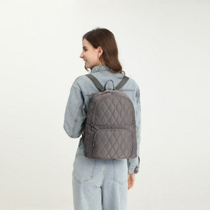 Easy Luggage LB2250 - Miss Lulu Casual Lightweight Ladies Backpack - Black