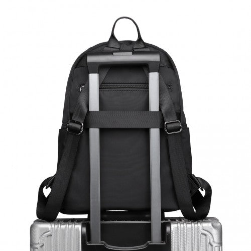 Easy Luggage LB2250 - Miss Lulu Casual Lightweight Ladies Backpack - Black