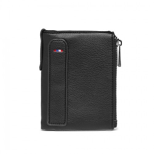 Easy Luggage LP2021 - Miss Lulu Leather Look Wallet - Black