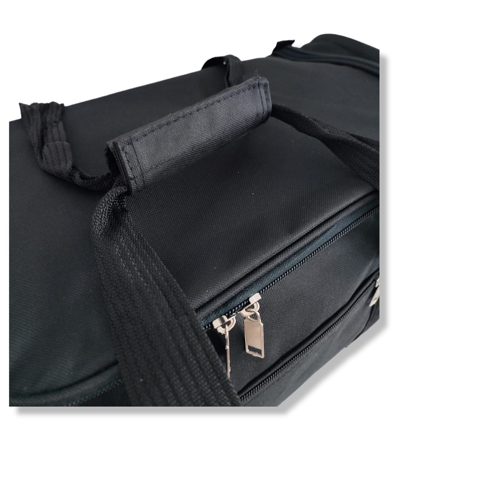 Easy Luggage Lightweight Holdall Duffle Cargo Black Travel Cabin Gym Bag Size- 18" 22" 25"